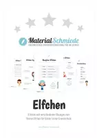 Vorschau - Arbeitsblätter - Materialpaket Elfchen - Deckblatt