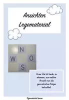Vorschau - Bildkarten - Ansichten Legematerial - Deckblatt