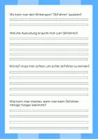 Vorschau - Arbeitsblätter - Lesetext (Lesetandem) "Skifahren" - mit Fragen zum Text - Seite 3