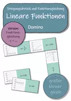 Vorschau - Stationenlernen - Homogenen lineare Funktionen - Domino (Legespiel) - Seite 3