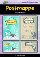 Vorschau - Anderer Materialtyp - Postmappe - Wolf für die Wolfklasse - 2 Versionen - Deckblatt