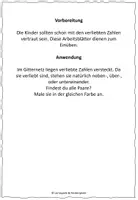 Vorschau - Arbeitsblätter - verliebte Zahlen Suchsel - Seite 1
