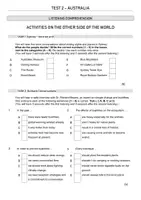 Vorschau - Klassenarbeiten - Bausteine Test & Abschlussprüfung: Paket 2: Australien 2 - Jobs 2 - Indien 2 - Seite 1