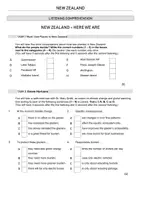 Vorschau - Klassenarbeiten - Bausteine Tests & Abschlussprüfung: Paket 4: New Zealand 2 - Globalization 2 - South Africa 2 - Seite 1