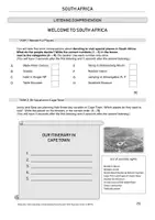 Vorschau - Klassenarbeiten - Bausteine für Tests & Abschlussprüfung: SOUTH AFRICA 1 - Seite 1