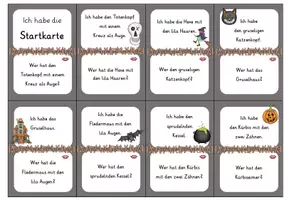 Vorschau - Spiele - Lesespiel: Halloween (Kl. 2/3/4) - Seite 1
