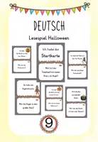 Vorschau - Spiele - Lesespiel: Halloween (Kl. 2/3/4) - Deckblatt