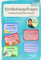 Vorschau - Fördermaterial/Inklusion - Entdeckungsfragen für kleine Forscherinnen & Forscher - Deckblatt