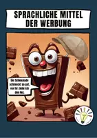 Vorschau - Arbeitsblätter - Sprachliche Mittel der Werbung - Deckblatt