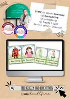 Vorschau - Präsentationen/Tafelbilder - Canva Link-Vorlage: Märchen Bildkarten (Tafelmaterial) - Seite 3
