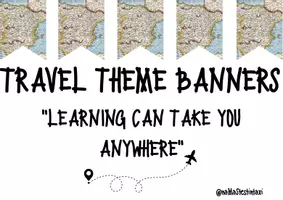 Προεπισκόπηση - Αφίσες - Travel theme banner - Εξώφυλλο