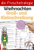 Vorschau - Arbeitsblätter - Weihnachten - Groß- und Kleinschreibung üben - Fresch - Deckblatt
