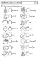 Vorschau - Arbeitsblätter - Weihnachten - Groß- und Kleinschreibung üben - Fresch - Seite 3