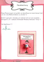 Vorschau - Mal- und Bastelvorlagen - Frohe Weihnachten - Grußkarte für die Weihnachtsferien - Seite 1