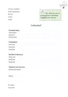Vorschau - Arbeitsblätter - Der tabellarische Lebenslauf - Seite 2