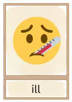 Vorschau - Bildkarten - Flashcards zum Thema "Feelings" im Englischunterricht - Seite 2