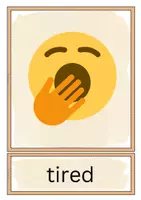 Vorschau - Bildkarten - Flashcards zum Thema "Feelings" im Englischunterricht - Seite 3
