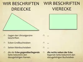 Vorschau - Arbeitsblätter - Dreiecke beschriften und unterscheiden - Seite 2