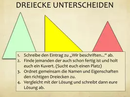 Vorschau - Arbeitsblätter - Dreiecke beschriften und unterscheiden - Seite 3