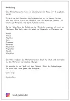 Vorschau - Arbeitsblätter - Das Wortartenmärchen Kapitel 5: Numerale - Seite 1