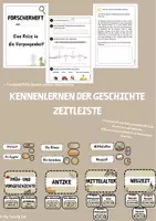 Vorschau - Arbeitsblätter - Zeitreise- Die Epochen - Deckblatt