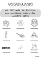 Vista previa - Hojas de trabajo - DÍA DE MUERTOS ACTIVIDADES - página 2