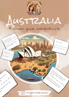 Vorschau - Quiz - Australia: A chain quiz adventure - Deckblatt