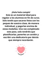 Vista previa - Manualidades / Dibujos para colorear - MEDALLAS FIN DE CURSO - página 1