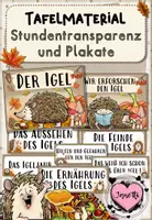 Vorschau - Poster - Igel - Stundentransparenz und Themenplakate - Deckblatt