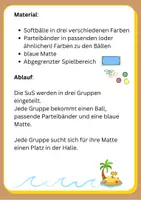 Vorschau - Spiele - Insel-Ball: Wurfspiel für den Sportunterricht - Seite 1