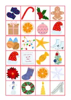 Aperçu - Apprentissages en autonomie - Loto de Noël (Christmas Bingo!) - Page 3