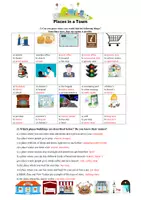 Vorschau - Arbeitsblätter - Places In Town: Worksheet (Vocab Introduction) (More! 2 Unit 5) - Seite 2