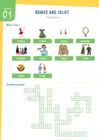 Aperçu - Outils du professeur - Romeo and Juliet, corrections activités - Page 1
