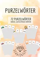Vorschau - Spiele - Purzelwörter - 72 kurze, größtenteils lautgetreue Wörter - Seite 1