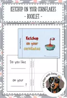 Vorschau - Arbeitsblätter - Wortschatzanwendung breakfast - Ketchup on your cornflakes - booklet zum Selbstgestalten - Deckblatt