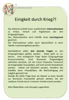 Vorschau - Arbeitsblätter - AB_Kaiserreich_4_Einigkeit durch Krieg - Deckblatt