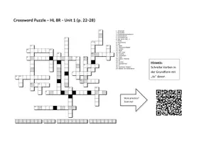 Vorschau - Arbeitsblätter - Vokabeln üben mit XWord Faltblatt u interaktiv HL 8R U1 22-28 - Seite 1
