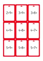 Vorschau - Stationenlernen - Spielkarten Addition im ZR 20_fullofcoloursandideas - Seite 1