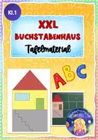 Vorschau - Präsentationen/Tafelbilder - Buchstabenhaus XXL für die Tafel Klasse 1 - Deckblatt