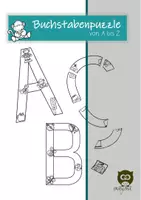 Vorschau - Arbeitsblätter - Buchstabenpuzzle A-Z - Deckblatt