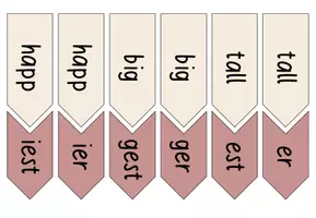 Vorschau - Präsentationen/Tafelbilder - Comparison of Adjectives Tafelmaterial - Seite 3