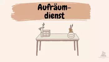 Vorschau - Bildkarten - Klassendienste - Deckblatt