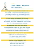 Aperçu - Feuilles d'exercices - Zeus, a Greek legend, Choose the best translation - Page 2