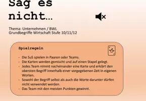 Vorschau - Spiele - Sag es nicht! Erklärspiel BWL/ Unternehmen - Seite 3