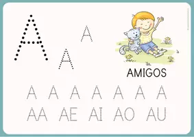 Vista previa - Hojas de trabajo - Grafía de letras y sílabas mayúsculas y minúsculas - página 3