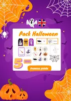 Vista previa - Juegos / Gamificación - Pack Halloween in English 🇬🇧 - Portada