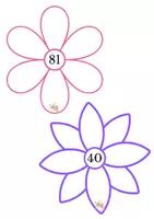 Vorschau - Arbeitsblätter - Mathematische Operationen Blumen - Seite 2