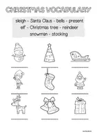 Vista previa - Hojas de trabajo - CHRISTMAS MINI BOOK - página 2