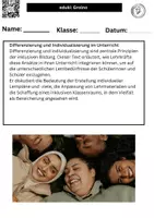 Vorschau - Merkblätter - inklusive Bildung Unterrichtsmethoden und Strategien - Seite 2