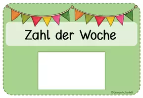 Vorschau - Poster - Zahl der Woche/Zahl des Tages - Plakat, Aushang - Seite 3